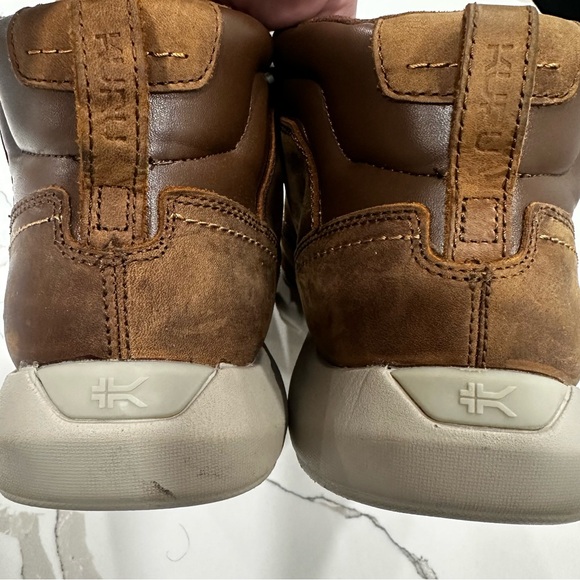 KURU Quest Brown Leather Hiking Boots Men's 11.5 Plantar Fasciitis Support - Picture 9 of 13